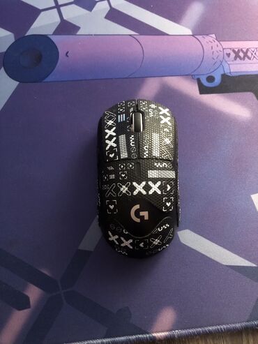 безпроводные мышки: Logitech G Pro X Superlight, мышка в идеальном состоянии. Установлены