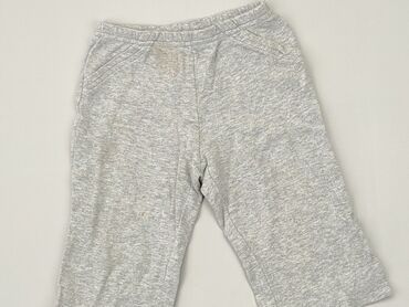 szare legginsy bawełniane: Sweatpants, 3-6 months, condition - Fair