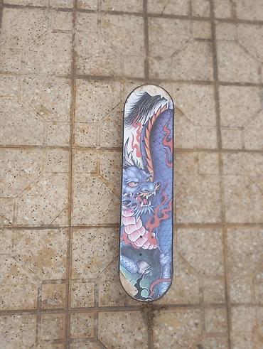 Спорт и отдых: Skateboard lövhəsi – Qrafik naxışlı (Əjdaha dizaynı) qiymətdə — 3