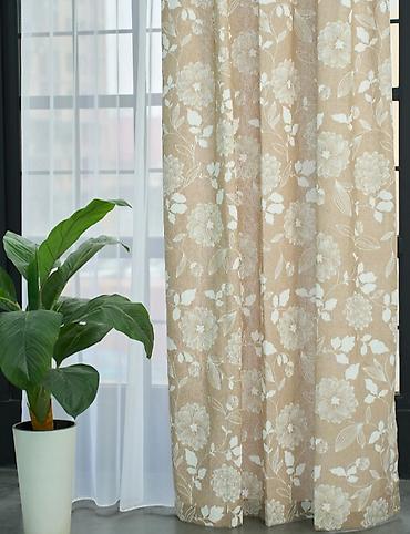 Шторы и занавески: ШТОРЫ .Портьеры из плотной ткани с универсальной шторной лентой - — 10