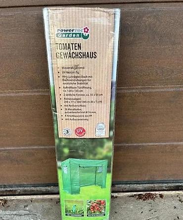 Ostala baštenska oprema: Plastenik za paradajz – Powertec Garden - Tip: Tomaten Gewächshaus — 2