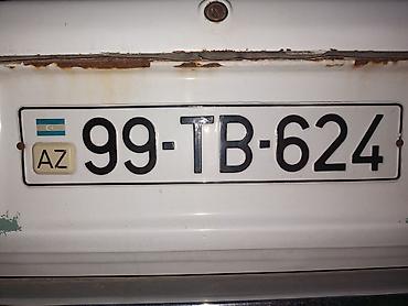 cin avto ehtiyat hisseleri: Azerbaycan avtomobil dövlət qeydiyyat nişanı - Seriya: 99-TB-624 - — 1