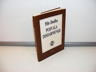 tom: Pohvala disharmoniji đilo dorfles1991 ip svetovi/novi sadispisana — 1
