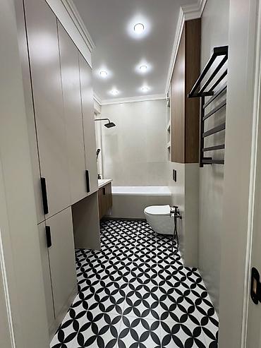 11: 2 комнаты, 64 м², Кок-Жар мкр Элитка, 11 этаж, Дизайнерский ремонт — 9