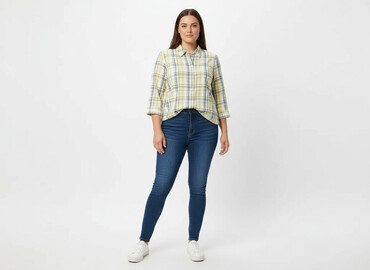 Shirts: Women`s shirt, size L