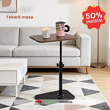 Masalar: Jurnal masası, Yeni, Açılan, MDF, Dördbucaq masa — 1