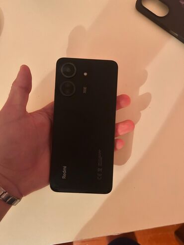 Xiaomi: Redmi 13C, 256 ГБ, цвет - Черный, Отпечаток пальца, Две SIM карты