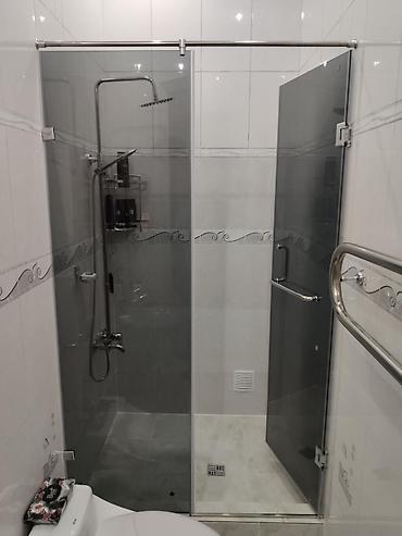 Душевые перегородки и ограждения: 🚿 Душевые перегородки из закаленного стекла 8 мм Изготавливаем — 5