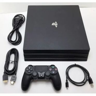 PS4 (Sony PlayStation 4): PlayStation 4Pro 1000Gb, первая ревизия,
В подарок диск ( UFC4,FIFA23)