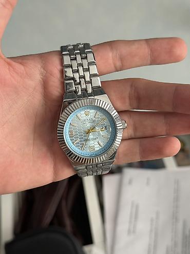 3d saatlar: Yeni, Qol saatı, Rolex, rəng - Gümüşü — 3