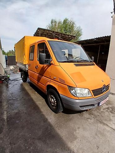 тентованный: Грузовик, Mercedes-Benz, Дубль, Б/у — 1