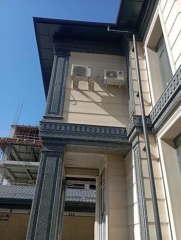 Фасадные работы: Ремонт фасада, Утепление фасада, Демонтажные работы | Балясины, Лепнина | Сухой травертин, Мрамор, Сары-Таш | Базальт Больше 6 лет опыта — 37