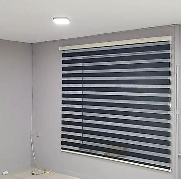 Jalüzlər: Zebra jalüz pərdələr - İkili qatlı zebra sistemi: işıqlılığı asan — 3