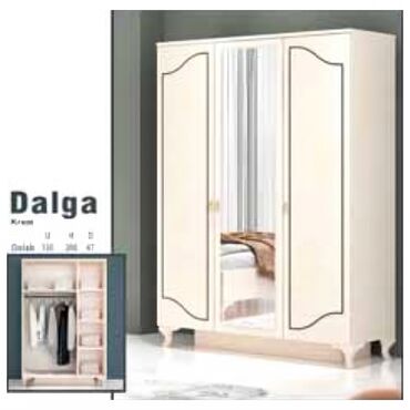 Çarpayılar: Yeni, Açılan, 3 qapılı Düz dolab, Qarderob, paltar dolabı, Türkiyə