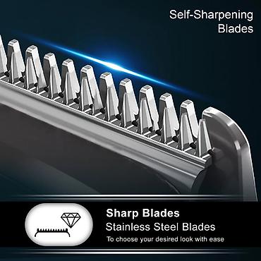 hesab satış: VGR V 107 - 5in1 trimmer dəsti / Shaver / 600mah / İPX6 / LED Displey — 8