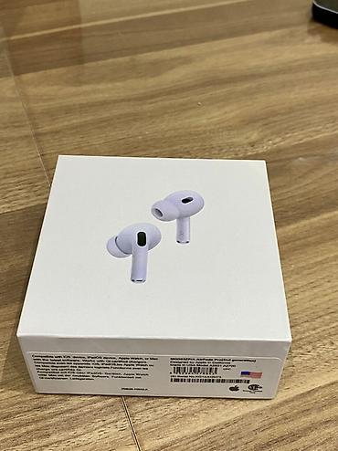чехлы на аирподс 2: Новый Беспроводные (Bluetooth) Наушники, Apple, цвет - Белый — 1