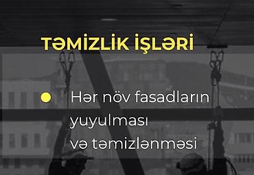 Fasad işləri: Peşəkar sənaye alpinist xidməti – alpinist.az İxtisaslaşma: - Reklam — 5