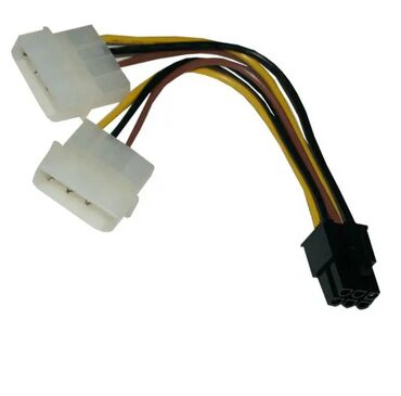 видеокарт: Molex 6pin qida kabeli, Videokart, GPUlar üçün qida kabeli, 4azn