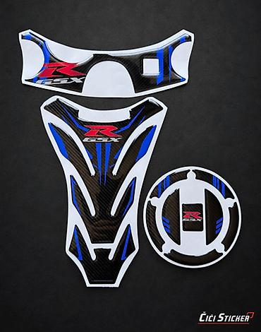 185 65 15: Suzuki GSXR Tank pad cep Guvernala komplet - 2830 Komplet 3D — 1