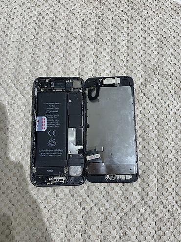 на запчасти айфон 7: IPhone 7, Б/у, 64 ГБ, Черный, 100 % — 1