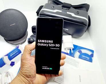 купить самсунг бу: Samsung Galaxy S20 Plus, Б/у, 512 ГБ, цвет - Черный, 2 SIM, eSIM