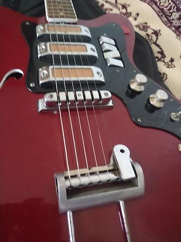 trek marlin 4: Elektrik gitara – Jolana Tornado, yarı boş (semi-hollow) korpuslu — 5