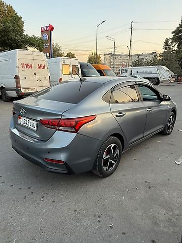 бензин токмок: Hyundai Accent: 2017 г., 1.6 л, Автомат, Бензин, Седан — 1