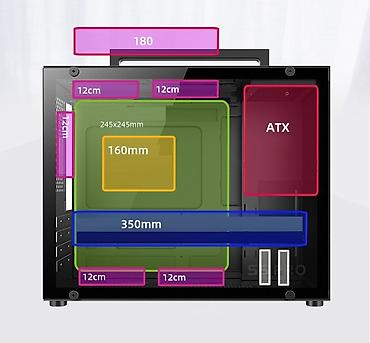 Корпусы ПК: Корпус ПК, Новый, Micro-ATX, цвет - Черный — 7