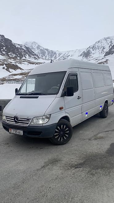 Унаа сатуу: Mercedes-Benz Спринтер: 2002 г., 2.7 л, Кол менен иштөөчү, Дизель, Van — 5