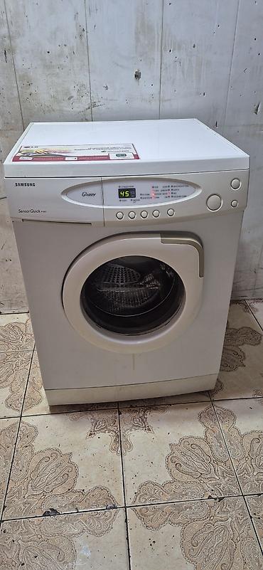 samsung was end: Paltaryuyan maşın Samsung, 6 kq, İşlənmiş, Avtomat, Qurutma var, Ödənişli çatdırılma — 1