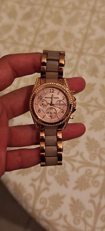 bernhard h mayir: İşlənmiş, Qol saatı, Michael Kors, rəng - Qızılı — 2