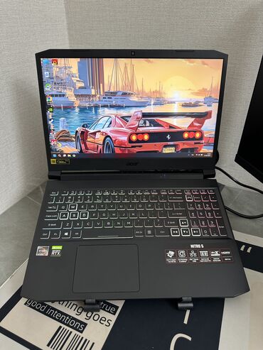 купить компьютерные игры на дисках: Ноутбук, Acer, 16 ГБ ОЗУ, AMD Ryzen 7, 15.6 ", Б/у, Для несложных задач, память NVMe SSD