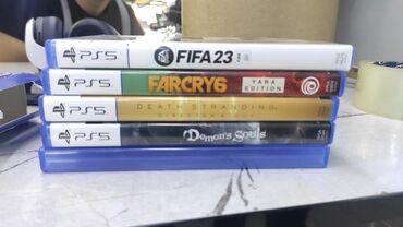 плейстейшен прокат: Продаю почти новые комплектующие для PS5 и 5 игр -Fifa 23 -Far Cry 6