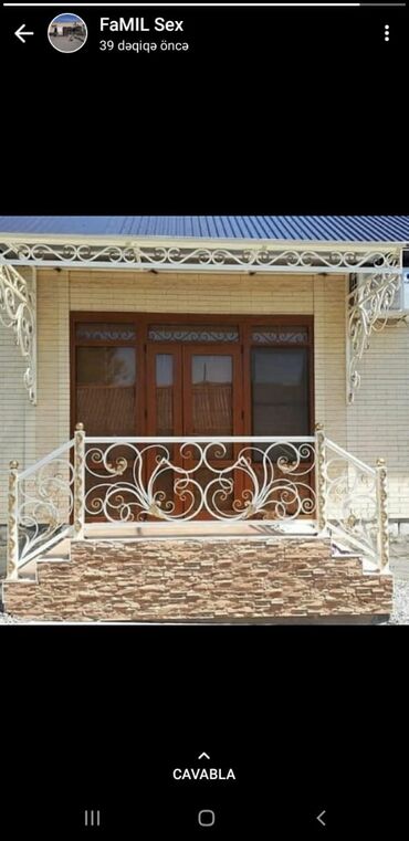 Pilləkən məhəccərləri: Məhəccərlər ( perila) — 10