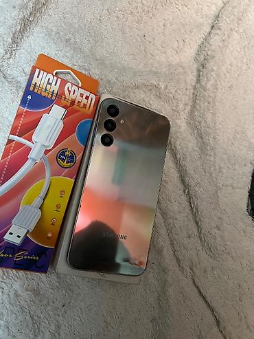 smart telefon: Samsung Galaxy A24 4G, 128 GB, rəng - Gümüşü, Sensor, Face ID — 9