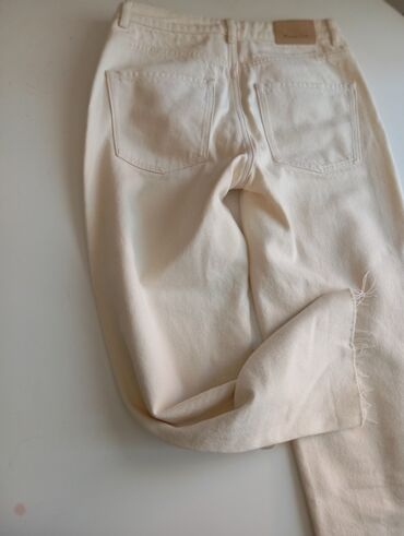 only pantalone: S (EU 36), High rise, Straight