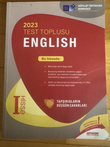 Testlər: İngilis dili Testlər 11-ci sinif, 1-ci hissə, 2023 il