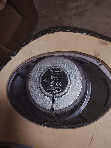 Dinamiklər və sabvuferlər: Avtomobil üçün tam audio paneli - Paneldə 6 ədəd Pioneer oval akustik — 13