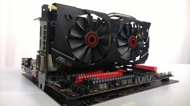 Видеокарты: Видеокарта, Б/у, Asus, GeForce GTX, 4 ГБ, Для ПК