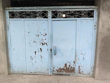 profil metal: Metal qaraj/qapı komplekti - Material: qalın metal (polad), ikiqat — 1