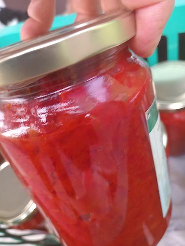 ikone novi sad: Domaća ajvar pasta u staklenim teglama - Ručno pripremljen ajvar od — 3