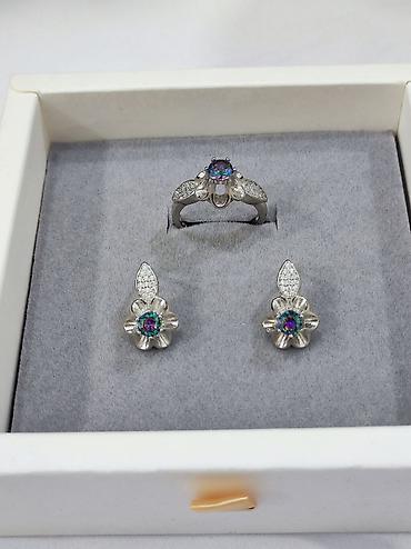 Серебряные наборы украшений: Серебро 925 пробы Размеры имеются Есть доставка по городу и — 3