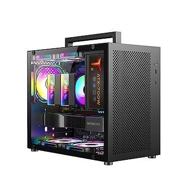 Корпусы ПК: Корпус ПК, Новый, Micro-ATX, цвет - Черный — 11