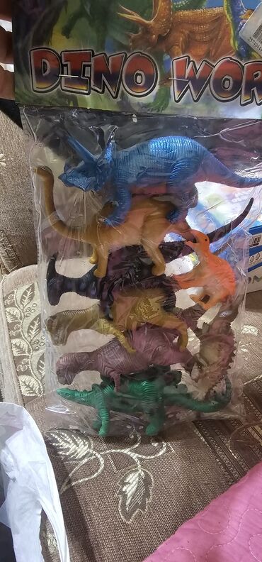 игрушка кактус: Игрушки динозавры новые в упаковке в упаковке 8 штук цена 150 сом