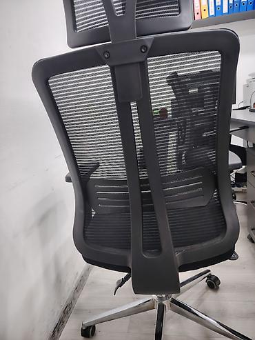 ofis kreslolar: Ofis üçün təkərli müdir kreslosu - Ergonomik dizayn: nəfəsalan mesh — 3