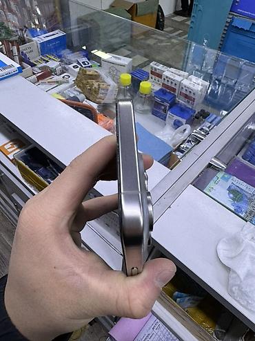 Apple iPhone: IPhone 15 Pro Max, Б/у, 256 ГБ, Серебристый, Защитное стекло, Кабель, Зарядное устройство, 87 % — 8