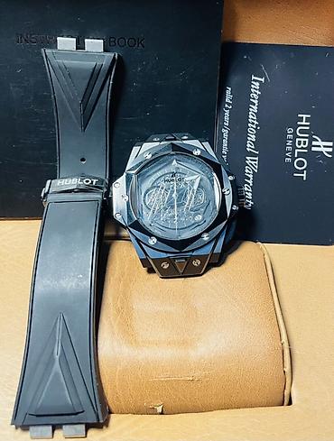 almaniyada saat: Hublot Big Bang Sang Bleu (məhdud seriya) saatı Saat ideal saatdir her — 5