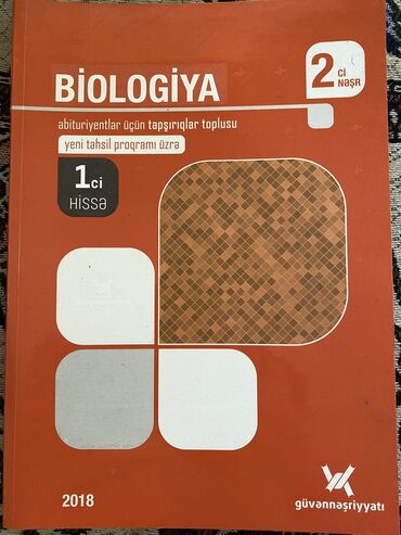 biologiya kitabi: Biologiya test toplusu