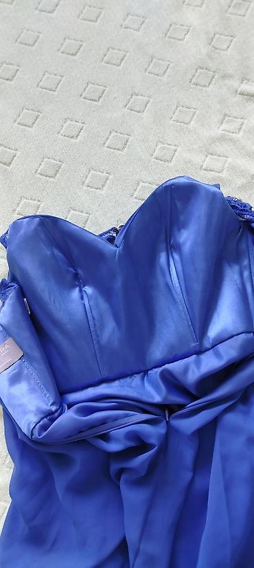 esprit torba: Predivna royal blue svečana haljina, gornji deo je ojačan i može da — 6