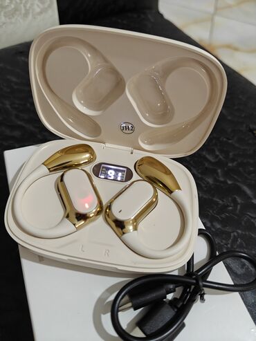 Qulaqcıqlar: Simsiz (Bluetooth) Qulaqcıqlar, rəng - Bej — 2